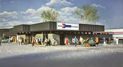 Produktbild von Walthers 533038 - 1/87 / H0 Bahnhof Amtrak Station - Neu
