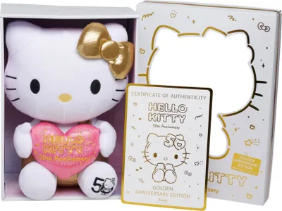 Produktbild von Simba Hello Kitty Jubiläumsedition Teddy 30 Cm Rosa Rosa One Size