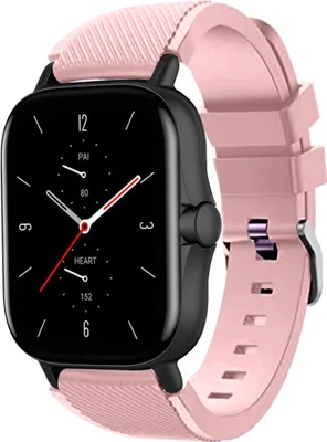 Produktbild von Strap-it Amazfit GTS 2 Silikonarmband (Rosa)