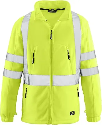 Immagine prodotto di 4PROTECT Giacca in pile ad alta visibilità Seattle Giallo fluorescente-4XL