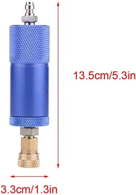 Produktbild von Luftdruckregulator - Aluminiumleichtmetall - 8 mm - Druckfest bis 40 bar - Luftfilter - PCP-Filter - Kompressor - Aluminiumlegierung