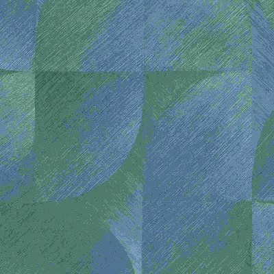 Zdjęcie produktu dla Filcowa tapeta z grafiką 3D w kolorze niebieskim, ER-601967