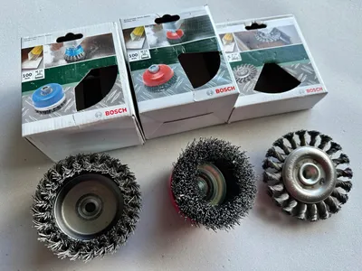 Image de Bosch Ensemble Brosses Métalliques M14 Nettoyage Métal
