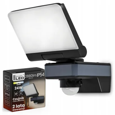 Obrázek produktu pro Smartled Venkovní nástěnné svítidlo LED 24W s pohybovým senzorem