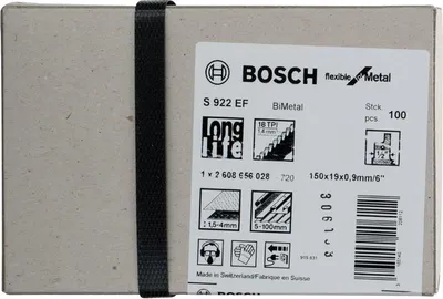 Produktbild von Säbelsägeblatt S 922 EF, Flexible for Metal, 100er-Pack