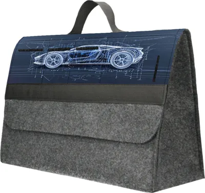 Produktbild von Arco Design Tasche, Kofferraum-Organizer, 46x20cm, B-LUX Automotive
