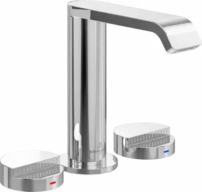 Obrázok produktu pre Villeroy & Boch 2 umývadlová batéria 150 mm chróm bez odtokovej súpravy, 1 ks.