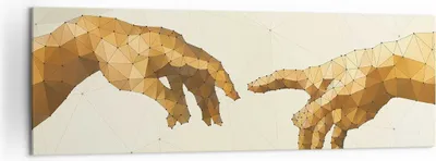 Produktbild von Bild auf Leinwand - Leinwandbild - Abstraktion modern - 160x50cm - Wand Bild - Wanddeko - Leinwanddruck - Bilder - Kunstdruck - Wanddekoration - Leinwand bilder - Wandkunst - AB160x50-3713