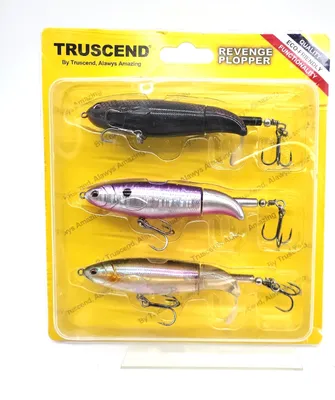Obrázek produktu pro TRUSCEND Rybářské návnady Umělé návnady Ryby Topwater návnady Rybářská sada Štika Zander