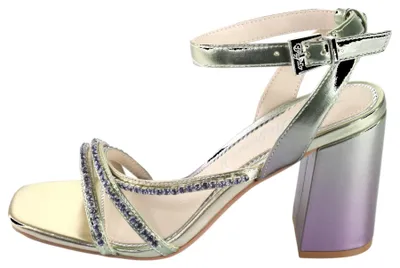Produktbild von Buffalo Damen Komfort Sandalen Charlotte Shine 1291628 Lila
