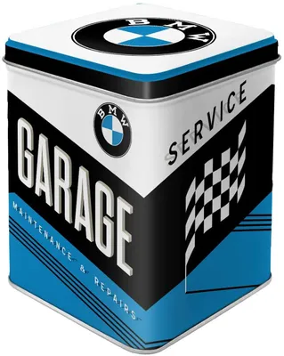 Zdjęcie produktu dla Puszka Na Herbatę Bmw Garage