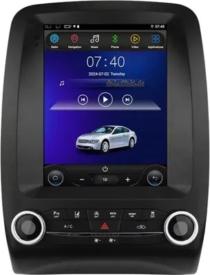 Immagine prodotto di Autoradio con Bluetooth e CarPlay per Dodge Durango (2014-2020) - Compatibile con Apple e Android - Impianto stereo - Sistema di navigazione - 1 GB/16 GB