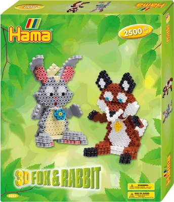 Produktbild von JBM 3247, Bastelset für Kinder, 5 Jahr(e), PVC, Mehrfarbig, 2502 Stück(e)