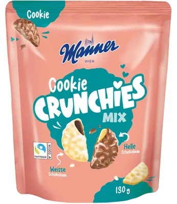 Produktbild von Manner Cookie Crunchies Mix 130g