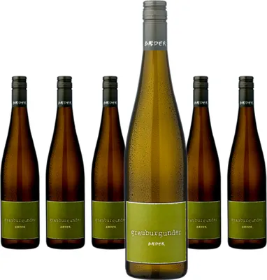 Produktbild von 6 x Bäder Grauburgunder trocken