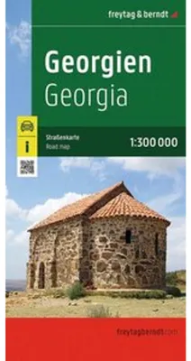 Image de Carte routière de la Géorgie, édition Freytag & Berndt, échelle 1:300.000