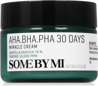 Productafbeelding van SOME BY MI AHA.BHA.PHA 30 Days Miracle Cream 50 ml - Crème met zuren