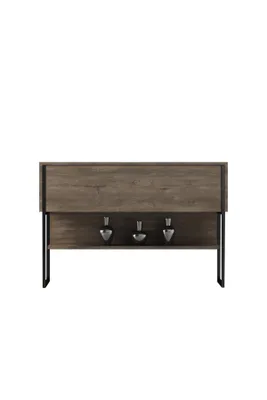 Produktbild von Skye Decor, Luxe - Black, Walnut, Kommoden, Schwarz, 120 x 80 x 30 cm