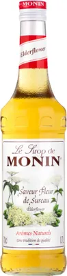 Image de Sirop Monin - Fleur de sureau - 70cL