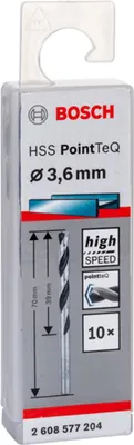 Immagine prodotto di Trapano elicoidale Bosch PointTeQ 3,6 mm