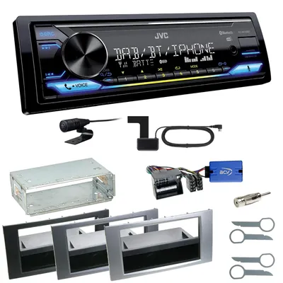Produktbild von JVC KD-X472DBT DAB+ Bluetooth FLAC Einbauset für Ford Kuga Fusion Galaxy S-Max