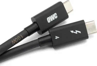 Produktbild von Thunderbolt 4 / USB-C Kabel (schwarz, 2 m)