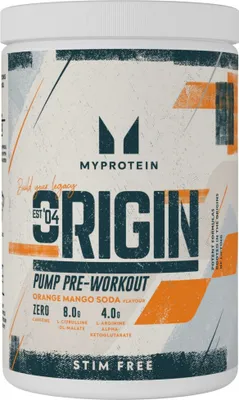 Produktbild von MyProtein | Origin Pre-Workout Stim-Free Orange - Mango