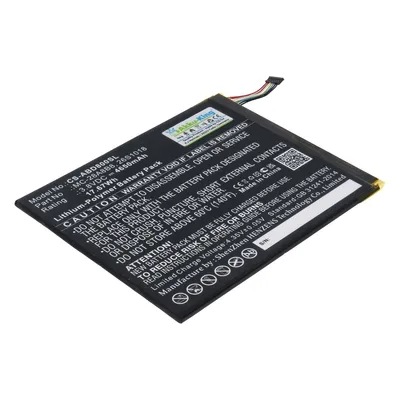 Produktbild von Akku kompatibel mit Amazon 58-000161 - Li-Polymer 4650mAh - für Kindle Fire HD 8, PR53DC