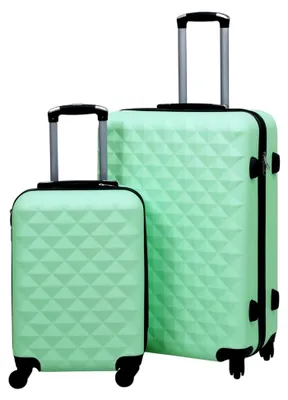 Produktbild von Hartschalen-Trolley-Set 2 Stück in Minzgrün