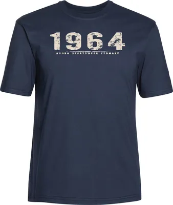 Produktbild von Übergrößen T-Shirt Vintage Number beige AHORN SPORTSWEAR Dark Blue 5XL