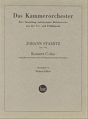 Produktbild von Konzert C-Dur für Flöte, Streicherund Bc