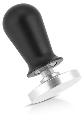 Kaffee-Tamper 58 mm, Edelstahl, glatte Basis, für Espresso