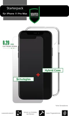 Produktbild von Scutes Deluxe Starterpack iPhone 11 Pro Max Handyhülle