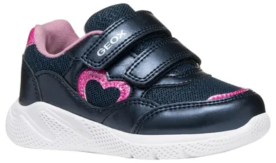 Productafbeelding van Geox Baby B SPRINTYE meisjes sneakers, marineblauw, maat 24 EU