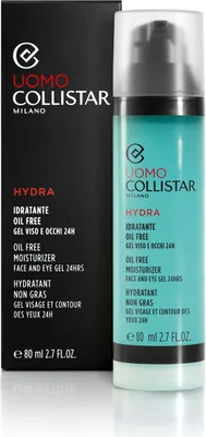 Immagine prodotto di Collistar Uomo Idratante Senza Olio Viso e Occhi 24 ORE Gel 80 ml