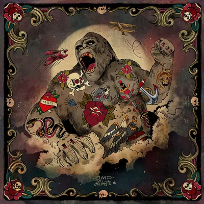 Zdjęcie produktu dla Bandana motocyklowa DMD Square Gorilla