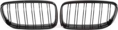 Produktbild von Kühlergrill DOPPELRIPPE Schwarz Glanz für BMW 3er E90 LCI Facelift 2008-2011