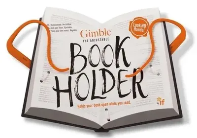 Image de Gimble Book Holder, support pour livre, couleur orange - IF
