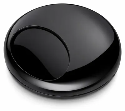 Produktbild von Aschenbecher mit Drehdeckel - Windfestes Design - Für Balkon und Terrasse - Ø 12 cm - Schwarz