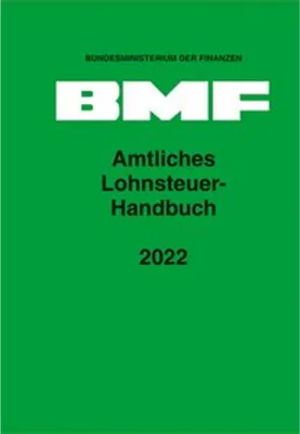 Obrázek produktu pro Amtliches Lohnsteuer-Handbuch 2022