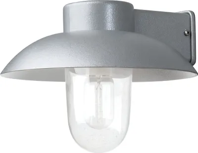 Produktbild von Konstsmide Mani Wandleuchte silber lackiertes Aluminium, klares Glas, Hand EU 415-310