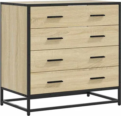 Zdjęcie produktu dla vidaXL Szafka z szufladami dąb sonoma 70x41x70 cm materiał drewnopochodny