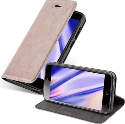 Produktbild von Cadorabo Hülle für ZTE Blade A612 Schutz Hülle in Braun Handyhülle Etui Case Cover Magnetverschluss