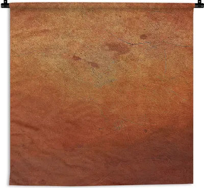 Produktbild von MuchoWow® Wandteppich Wandbehang Bronze - Eisen - Rost 120x120 cm Tapisserie Dekoration Wandtuch - Modern - Baumwollgewebe