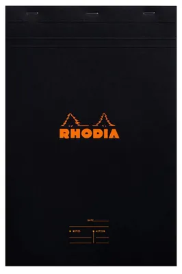 Produktbild von Rhodia  MeetingPad A4+ schwarz 80Bl