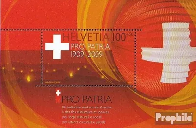 Produktbild von Briefmarken Schweiz 2009 Mi Block44 (kompl.Ausg.) gestempelt Pro Patria