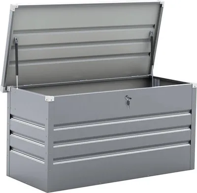 Obrázek produktu pro Kovový zahradní box "Store" - 480 l - stříbrná barva