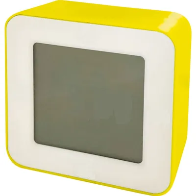 Produktbild von EDUPLAY 120751 Zeitwürfel, 10 x 10 x 3,5 cm, weiß/gelb