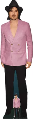 Produktbild von Ian Somerhalder Pink Suit Pappaufsteller 51x184 cm