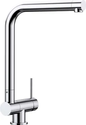 Produktbild von BLANCO LARESSA-F Hebel rechts, Messing galvanisch, chrom, Hochdruck, Standard, Chrom, Messing, Hebelgriffe, Einzelbild, Typ L